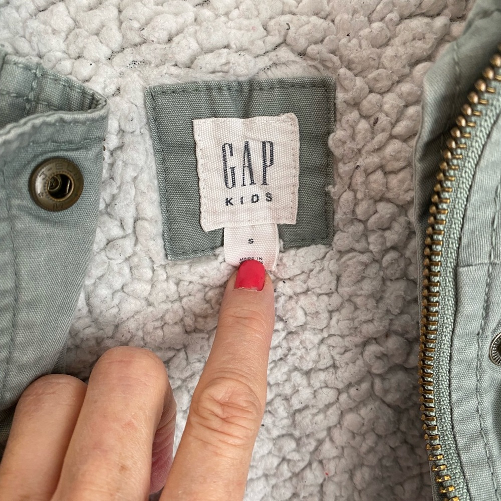 GAP Kids Sage Hooded jacket - Picture 4 of 5